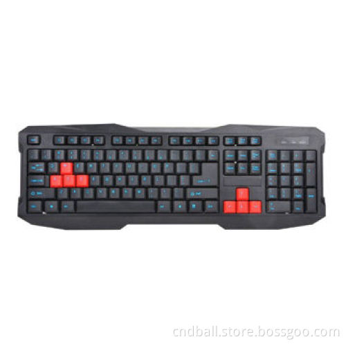 Wired standard keyboard, 46.3*17.4*2.5cm dimensionsNew